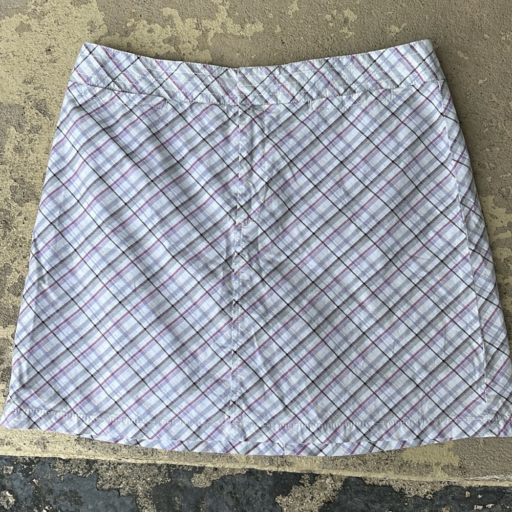 EUC Dockers plaid skort